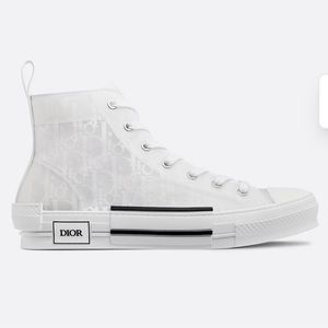 Dior B-23 High Top Oblique Sneakers